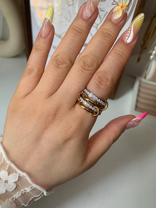 Roxy Interlock Stacking Ring