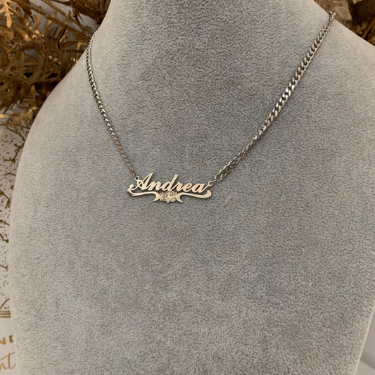 Custom Powerpuff Girls Name Necklace