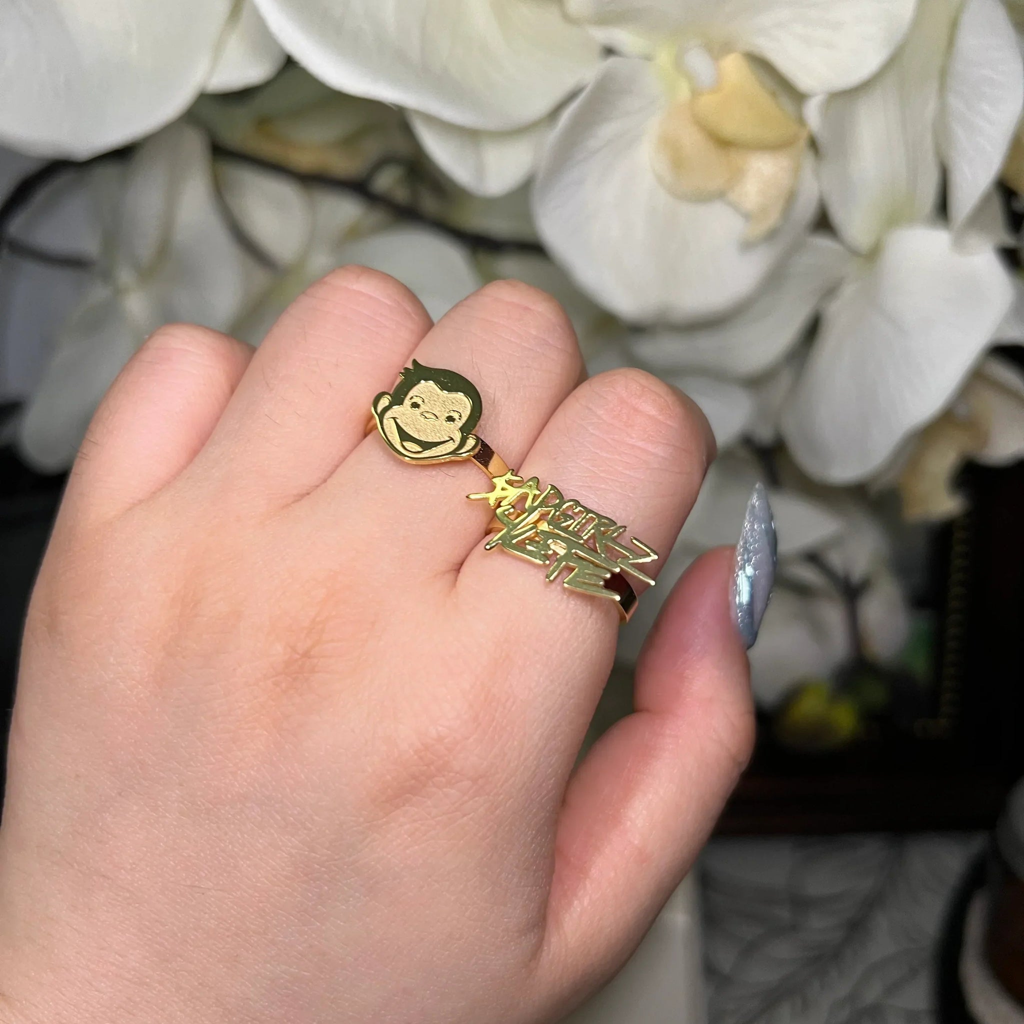 Curious George ring - Camillaboutiqueshop